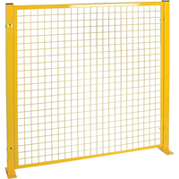 Perimeter Guards, 4.125' H x 2" W, Yellow OSI Industrial Sales