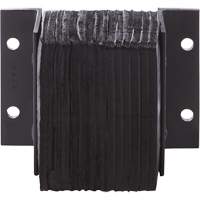 Laminated Dock Bumpers, Horizontal, Rubber, 12" W x 4" D x 10" H OSI Industrial Sales