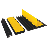Yellow Jacket&reg; Cable Protector System, 3 Channels, 36" L x 18.5" W x 3" H OSI Industrial Sales