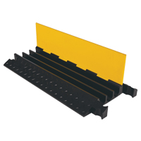 Yellow Jacket&reg; Heavy Duty Cable Protector, 3 Channels, 36" L x 18.5" W x 2.875" H OSI Industrial Sales