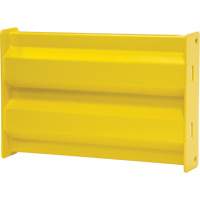 Barri&egrave;re de s&eacute;curit&eacute; de qualit&eacute; industrielle, Acier, 19" lo x 12" h, Jaune s&eacute;curit&eacute; OSHA OSI Industrial Sales