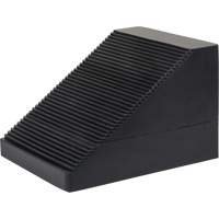 Wheel Chock, 10-5/8" x 8-5/8" x 7", Black OSI Industrial Sales