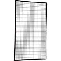 Panneau de protection p&eacute;rim&eacute;trique ajustable, 8' h x 5' la, Noir OSI Industrial Sales