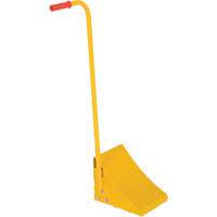 Ergo Handle Wheel Chock, Steel, Yellow, 8" W x 10-3/4" D x 9-1/8" H OSI Industrial Sales