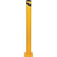 Butoir, Acier, 48" h x 4-1/2" la, Jaune OSI Industrial Sales