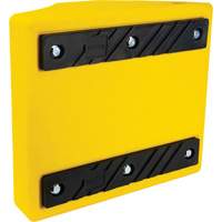 Heavy-Duty Wheel Chocks, Urethane, Yellow, 15-1/2" W x 17-7/10" D x 10" H OSI Industrial Sales