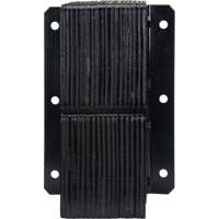 Laminated Dock Bumpers, Vertical, Rubber, 11" W x 6" D x 20" H OSI Industrial Sales