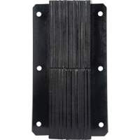 Laminated Dock Bumpers, Vertical, Rubber, 11" W x 4" D x 24" H OSI Industrial Sales