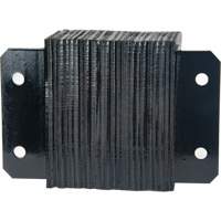 Laminated Dock Bumpers, Horizontal, Rubber, 12" W x 6" D x 10" H OSI Industrial Sales