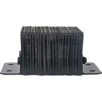 Laminated Dock Bumpers, Horizontal, Rubber, 12" W x 6" D x 10" H OSI Industrial Sales