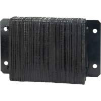 Laminated Dock Bumpers, Horizontal, Rubber, 18" W x 4" D x 12" H OSI Industrial Sales