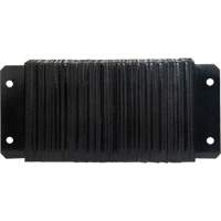 Laminated Dock Bumpers, Horizontal, Rubber, 24" W x 4" D x 12" H OSI Industrial Sales