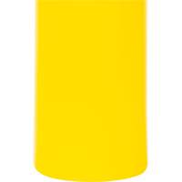 Polyethylene Bollard Cover, 4-1/2" Dia. x 52" L, Red/Yellow OSI Industrial Sales