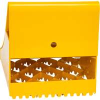 Ice Chocks, Steel, Yellow, 8-1/16" W x 10-5/8" D x 8-13/16" H OSI Industrial Sales
