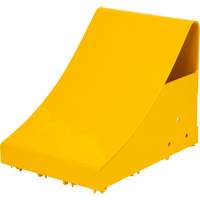 Ice Chocks, Steel, Yellow, 8-1/16" W x 10-5/8" D x 8-13/16" H OSI Industrial Sales