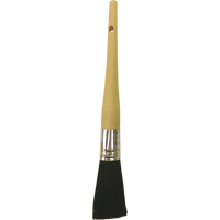 Oval Paint Brush, Bristle, Plastic Handle, 1-1/16" Width OSI Industrial Sales