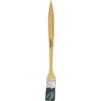 Radiator Paint Brush, Bristle, Wood Handle, 1-1/2" Width OSI Industrial Sales