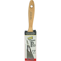 Straight Pro Paint Brush, Poly/Nylon, Wood Handle, 1-1/2" Width OSI Industrial Sales