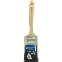 Straight Sash Paint Brush, Bristle, Wood Handle, 2" Width OSI Industrial Sales