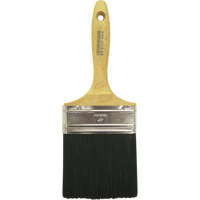 Straight Wall Paint Brush, Bristle, Wood Handle, 4" Width OSI Industrial Sales