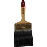 Paint Brush, Poly/Nylon, Wood Handle, 4" Width OSI Industrial Sales