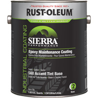 Sierra Performance S60 Water-Based Epoxy Maintenance Coating Accent Base, Gallon, Tint Base OSI Industrial Sales