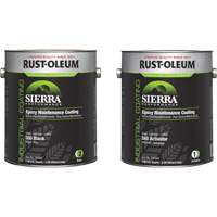 Sierra S60 Water-Based Epoxy Maintenance Coating Kit, Gallon, Black OSI Industrial Sales