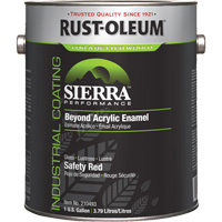 Sierra Performance Beyond Acrylic Enamel, Gallon, Red OSI Industrial Sales