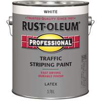 Traffic Striping Paint, White, 3.78 L, Jug OSI Industrial Sales