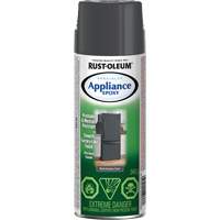 Rev&ecirc;tement &eacute;poxyde sp&eacute;cialis&eacute; pour &eacute;lectrom&eacute;nagers, Canette a&eacute;rosol, Acier inoxydable noir OSI Industrial Sales