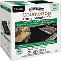 Countertop Transformations&reg; Fleck Countertop Coating System, 2.37 L, Kit, Black Fleck OSI Industrial Sales