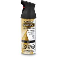 Universal&reg; Enamel Paint & Primer In One, Black, Very Flat, Aerosol Can OSI Industrial Sales