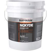 Noxyde Elastomeric Acrylic Coating, 5 gal., Pail, Grey OSI Industrial Sales
