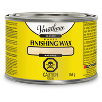 Varathane&reg; Classic Paste Finishing Wax, 450 g, Natural, Matte OSI Industrial Sales