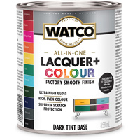 Watco&reg; All In One Lacquer + Colour Dark Tint Base, 946 ml, Dark Tint Base, High-Gloss OSI Industrial Sales