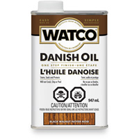 Watco&reg; Danish Oil, 947 ml, Black Walnut, Transparent OSI Industrial Sales