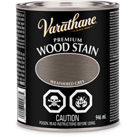 Varathane&reg; Premium Wood Stain, 946 ml, Weathered Grey OSI Industrial Sales