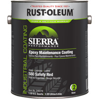 Sierra Performance S60 Maintenance Coating Base Component, 1 gal., Water-Based, Gloss, Red OSI Industrial Sales