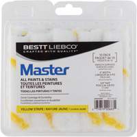 Master Yellow Stripe Mini Roller, 10 mm (3/8") Nap, 101.6 mm (4") L OSI Industrial Sales