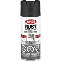 Appr&ecirc;t convertisseur de rouille Rust Protector, Appr&ecirc;t noir, Tr&egrave;s mat, 12 oz, Canette a&eacute;rosol OSI Industrial Sales