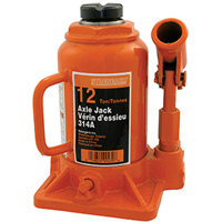 314A Bottle Jack, 12 tons, Manual Hydraulic, 13" Raised Height OSI Industrial Sales