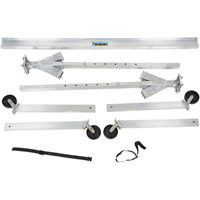 Adjustable Aluminum Gantry Crane, 8' L, 2000 lbs. (1 tons) Capacity OSI Industrial Sales