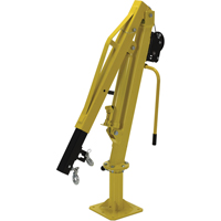 Winch Operated Truck Jib Crane, 500 lbs. (0.25 tons) Capacity, 102' Max. Clearance OSI Industrial Sales