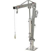 Winch Operated Truck Jib Crane, 1000 lbs. (0.5 tons) Capacity, 97" Max. Clearance OSI Industrial Sales