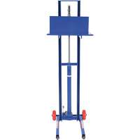 Gerbeur hydraulique &agrave; plateforme, M&eacute;canisme Pompe au pied, Capacit&eacute; de 400 lb, Levage max de 51-1/8" OSI Industrial Sales