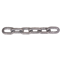 Hot-Dipped Galvanized Chains, Carbon Steel, 5/8" x 150' (45.7 m) L, Grade 30, 6900 lbs. (3.45 tons) Load Capacity OSI Industrial Sales