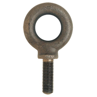 Eye Bolt, 54 mm Dia., 38 mm L, Uncoated Natural Finish, 2266 lbs. (1.133 tons) Capacity OSI Industrial Sales