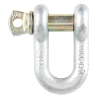 Manille d'ancrage &agrave; chaîne, 3/8", Cheville &agrave; vis, Galvanis&eacute; &agrave; chaud OSI Industrial Sales