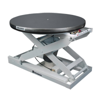 EZ Loader&reg; E Self-Levelling Pallet Positioner - Stainless Platform, 43" L x 43" W, 4000 lbs. Cap. OSI Industrial Sales