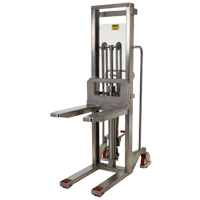 Gerbeur Hefti-Lift, M&eacute;canisme Pompe au pied, Capacit&eacute; de 880 lb, Levage max de 59" OSI Industrial Sales